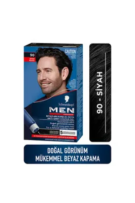 Schwarzkopf Men Perfect Saç Boyası No: 90 Siyah