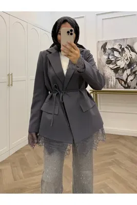 bezenstore DANTELLİ BLAZER CEKET