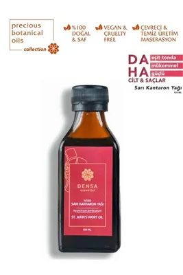 Densa Essential Saf Sarı Kantaron Yağı Soğuk Sıkım 100 ML