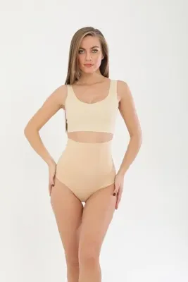 FİT WOMEN Lazer Kesim Silikonlu Slip Korse 4402