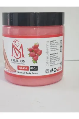 MS Kalsedon PROFESSİONAL Body Peeling Çilek Aromalı 800ml