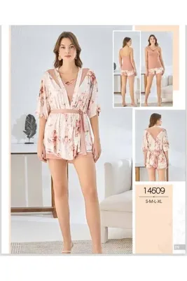Sevim 15509  3 LÜ ŞORT TAKIM