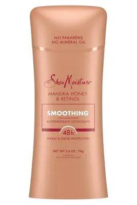 Shea Moisture Manuka Honey & Retinol Smoothing Antiperspirant Stick Deodorant 74GR