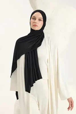 QEF Bambu Penye Şal Siyah