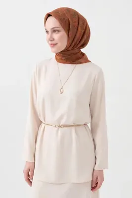 Silk Home Soft Eşarp Vintage Flow Taba