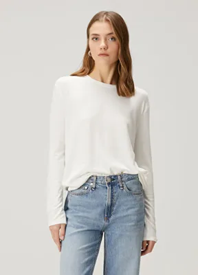 Rag&Bone Beyaz Uzun Kol T-shirt