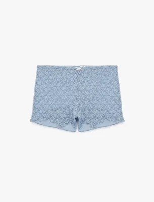 Koton Dantelli Mini Şort Pijama Altı