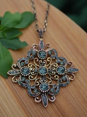 Stoneage ANTRASİT KOLYE - Bronz - Stoneage