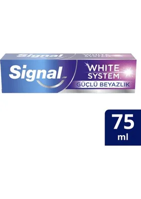 Signal White System Diş Macunu Güçlü Beyazlık 75 ml