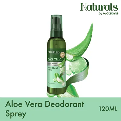NATURALS BY WATSONS Aloe Vera Deo Sprey 120 ml