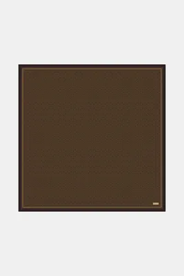 Vakko BORDO DÜZ TWILL İPEK EŞARP
