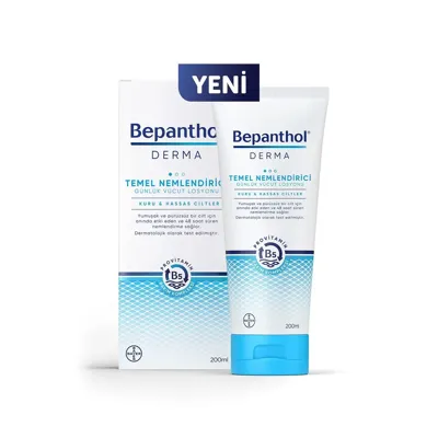 Bepanthol Derma Temel Nemlendirici Günlük Vücut Losyonu 200 Ml