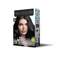 Sea Color Saç Boyası Seti 1.0 Siyah 185 Ml