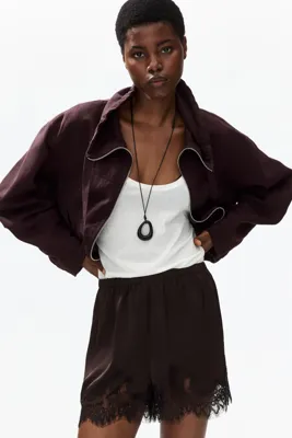 H&M Keten Karışımlı Ceket