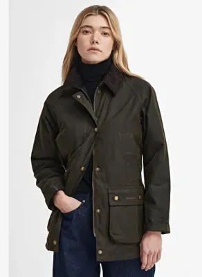 Barbour Acorn Yağlı Ceket OL51 Olive