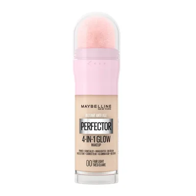 Maybelline New York Maybelline Instant Perfector Glow 4 Etki 1 Arada Fondöten 00 Fair Light
