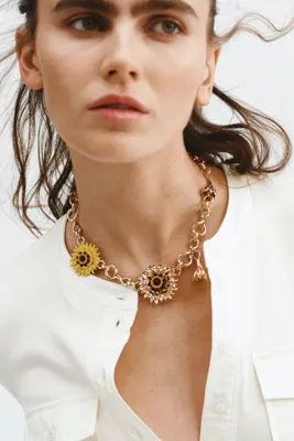 H&M Uçlu Kısa Kolye
