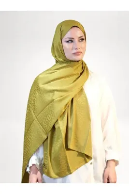 Silk Home Deluxe Şal Yağ Yeşili