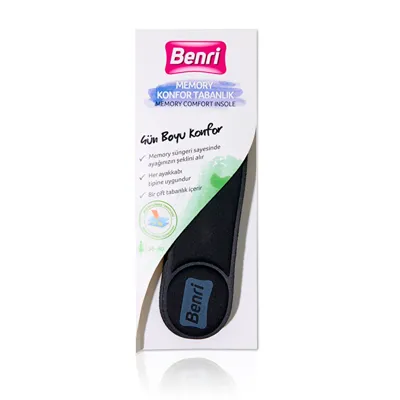 Benri Memory Konfor Tabanlık Kadın 36-40