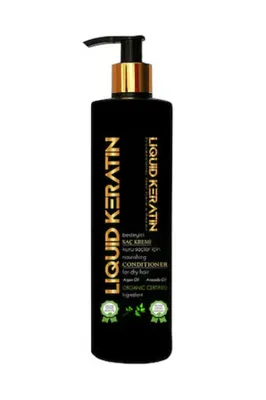 Liquid Keratin Kuru Mat Sert Kırık Yıpranmış Saç Uçları Için Durulanmayan Keratin Saç Bakım Kremi (NEMLENDİRİCİ)