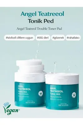 AKSOY PASSION & BEYOND Angel Teatreeol Trouble Toner Pad Tea Tree AHA BHA Karşıtı Tonik Ped 185 ml 13