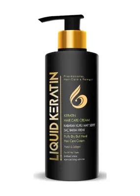 Liquid Keratin Kabaran Kuru Saçlara Keratin Bakım Kremi (125ML)