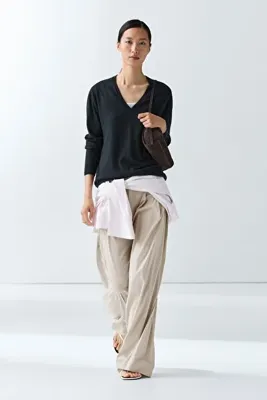 Massimo Dutti V yaka triko kazak