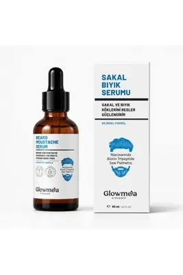 Glowmea Pharma Glowmea Stronger Sakal & Bıyık Bakım Serumu 50 ml