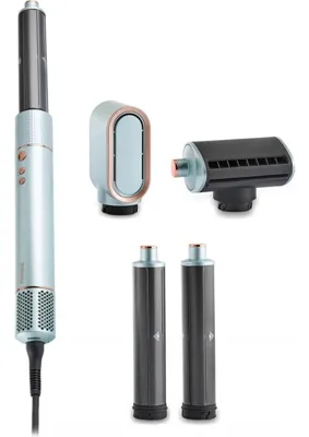TemmuzX Homend Hairmony 4606H Saç Kurutma ve Şekillendirme Seti Su Yeşili