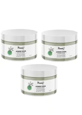 Homm Life Yaseminli Yeşil Çaylı Bitki Tanecikli Scrub 250 ml  - 3 ADET