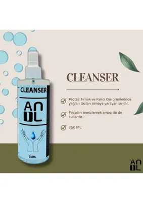 Anil Professional Cosmetics Kalıcı Oje ve Protez Tırnak Yapışkan Çıkartıcı - Cleanser