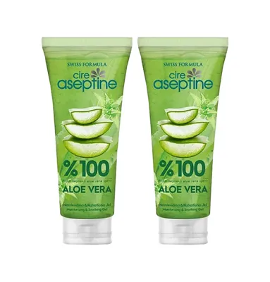 Cire Aseptine Aloe Vera Nemlendirici ve Jel 2 x 200 ML