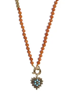 Gözde Atlı Jewellery Pırlanta Detaylı Kadın Altın Kolye