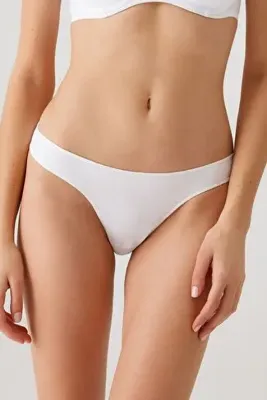 Pierre Cardin 5'li Ekonomik Paket 2951 No Show İz Belli Etmeyen Pamuklu Basic Tanga