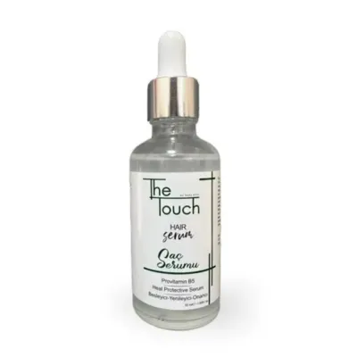 The Touch By Seda Altın Saç Serumu - Hair Serum Provitamin B5, Besleyici - Yenileyici - Onarıcı, Heat Protective Serum 50 M