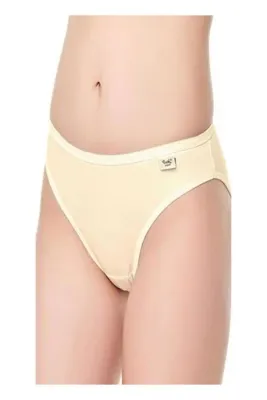 Tutku Likralı Esnek Kadın Düz Bikini Külot 12'li