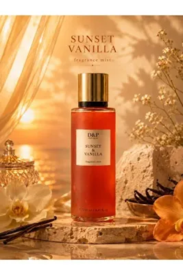 D&P Perfumum Sunset & Vanilla Fragrance Mist 250 ML