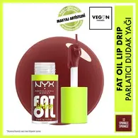 NYX Professional Makeup Fat Oil Lip Drip Parlatıcı Dudak Yağı Sprinkle Sprinkle
