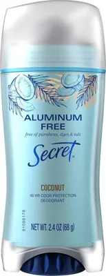 Secret Aluminum Free Coconut Koltuk Altı Deodorant Stick 68 G