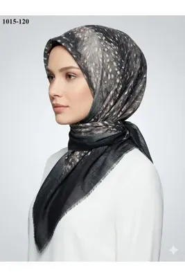 Genel Markalar Dolce Cool Desenli Flamlı Pamuk Eşarp 1015-120