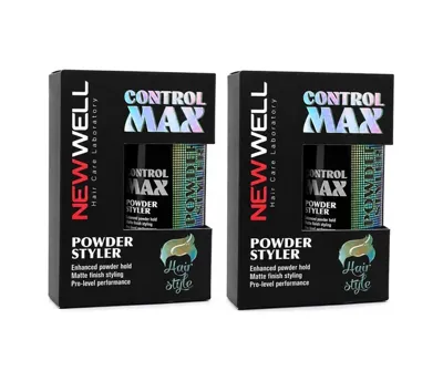 Diğer Bybars Newwell Control Max Powder Styler, Mat Görünüm, Güçlü Tutucu, Hacim Veren Saç Şekillendirici Toz, 20g 2 Adet