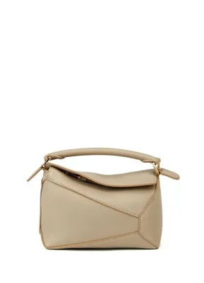 Loewe Mini Puzzle Kum Kadın Deri Çanta