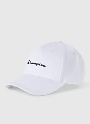 Champion 806260-WW001 Baseball Cap Beyaz Logo Baskılı Unisex Şapka