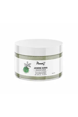Homm Bitkisel YASEMİNLİ YEŞİL ÇAYLI BİTKİ TANECİKLİ SCRUB 250 ML