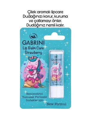 Gabrini Lip Balm Care Strawberry Dudak Bakım Kremi