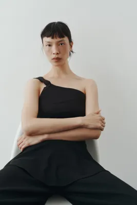 H&M Tek Omuzlu Thong Body