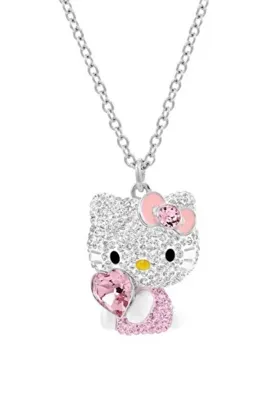 Genel Markalar ZümrütOyuncakStore Hello Soft girl enerjisi: Çelik Kawaii Kolye