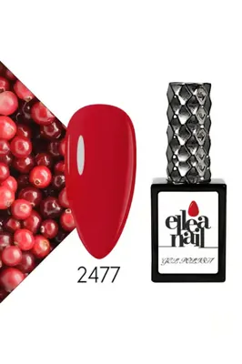 ELLEA NAIL Kalıcı Oje 2477 Açık Kırmızı 15 Ml