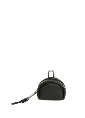 AllSaints Rosalie Siyah Deri Airpods Kılıfı