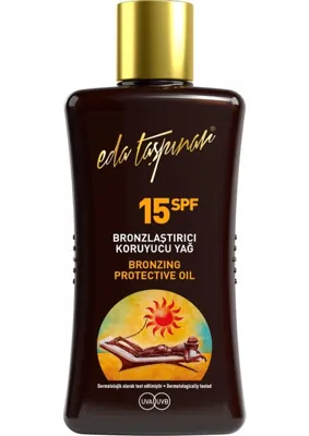 Eda Taşpınar Bronzlaştırıcı Koruyucu Yağ Spf 15 (200 Ml/6.8 Fl Oz)